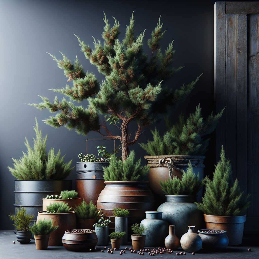 The Beauty of Juniper in Containers