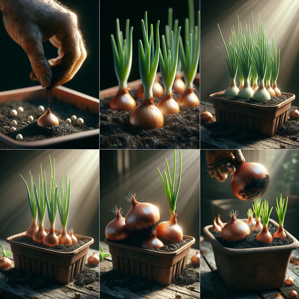 Tips and tricks for growing onions successfully in containers