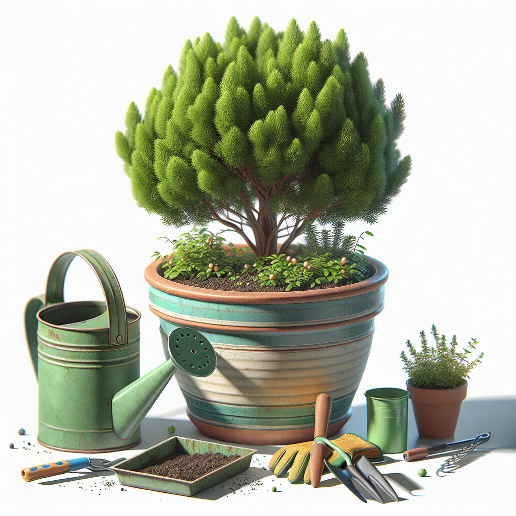 Tips for successful juniper container gardening