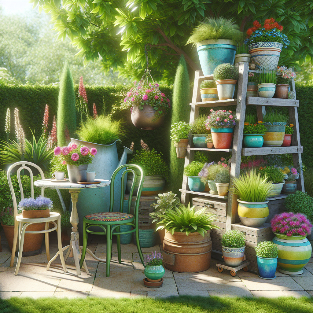 Designing a Stylish Container Garden