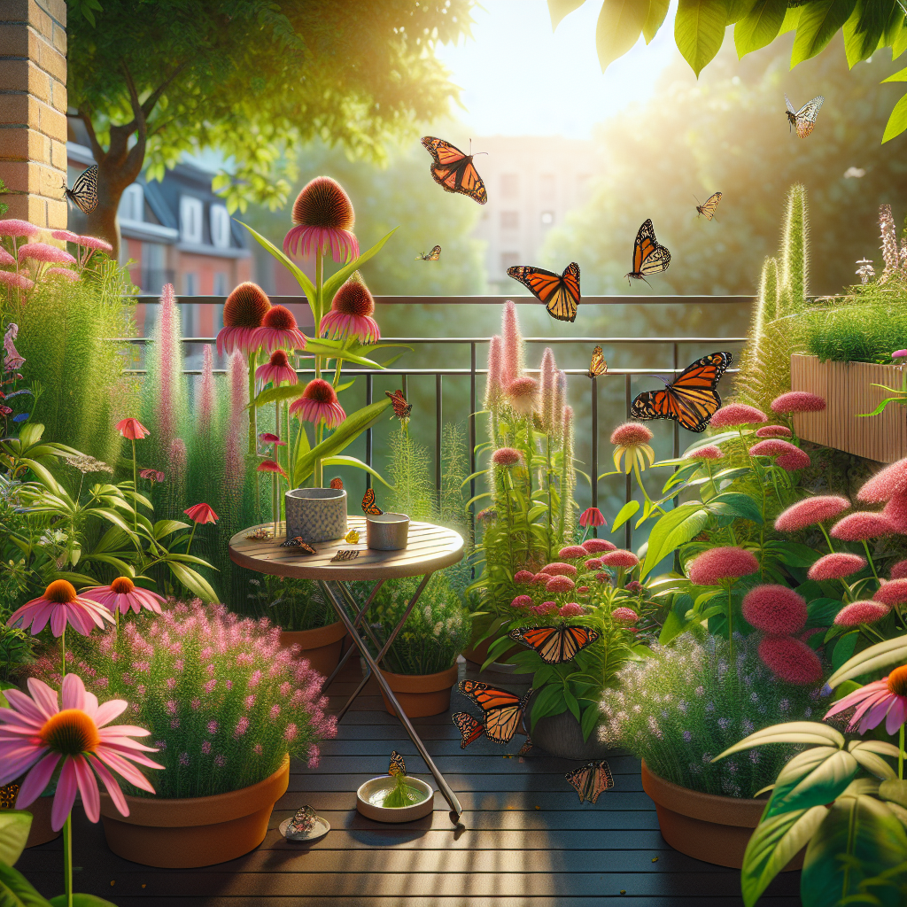 Enhancing your Balcony with a Butterfly-Friendly Garden
