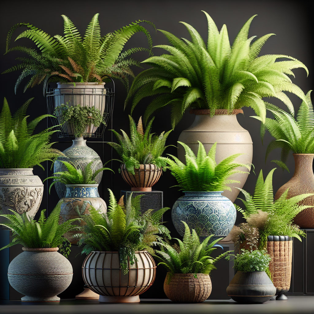 How to Incorporate Ferns in Containers