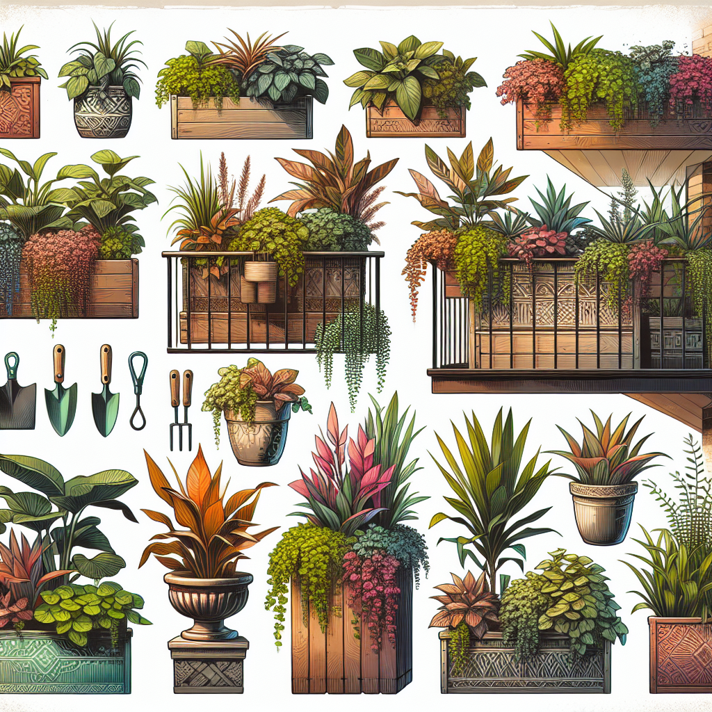 Inspiring Ideas for Balcony Containers