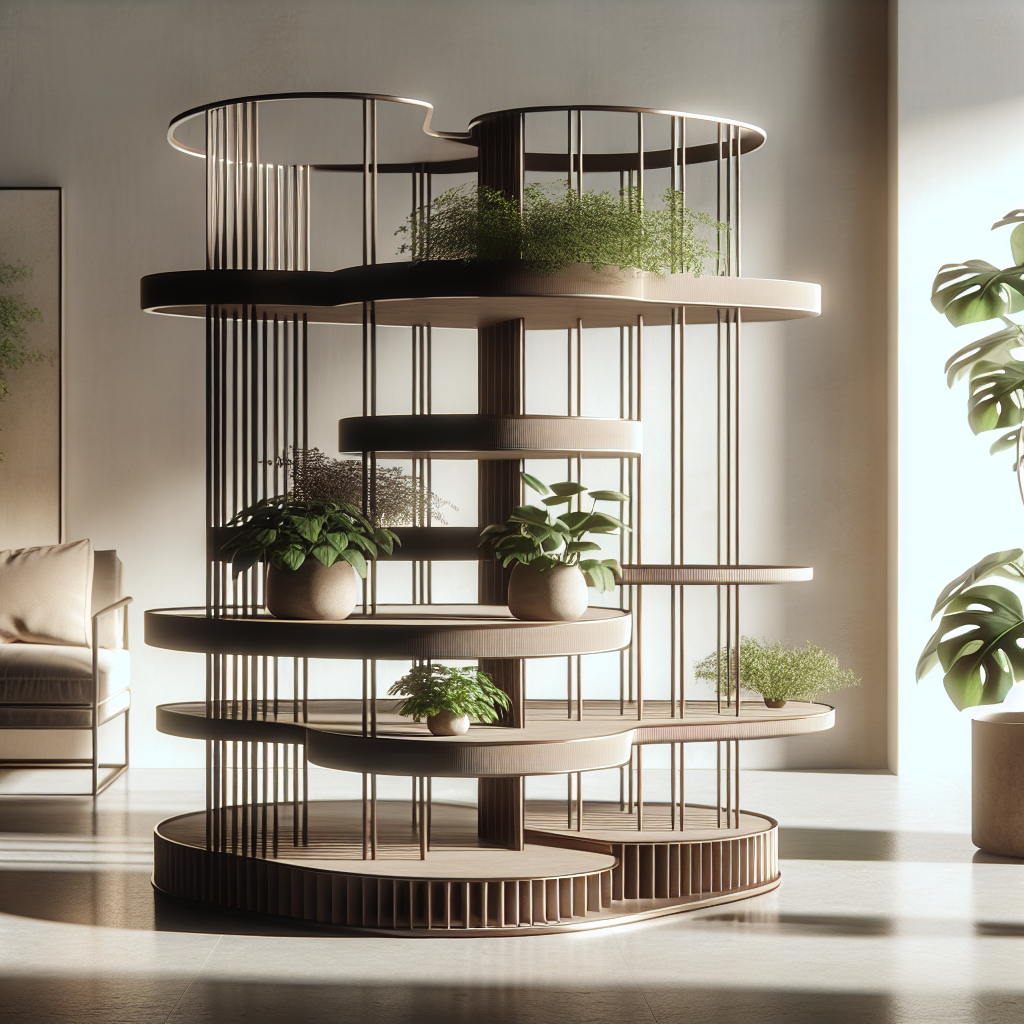 Stylish 3 Layer Plant Stand Ideas