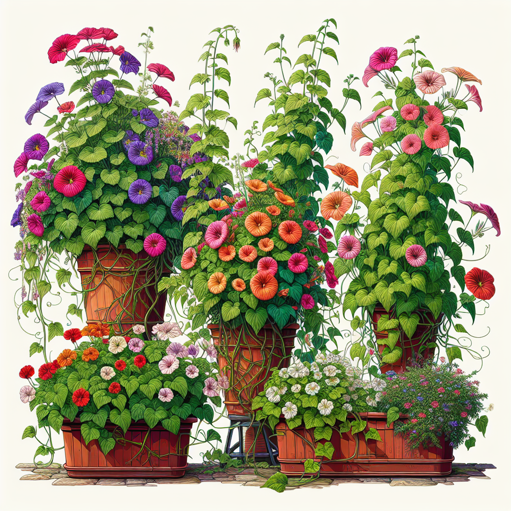 Vibrant Annual Vines for Your Pots