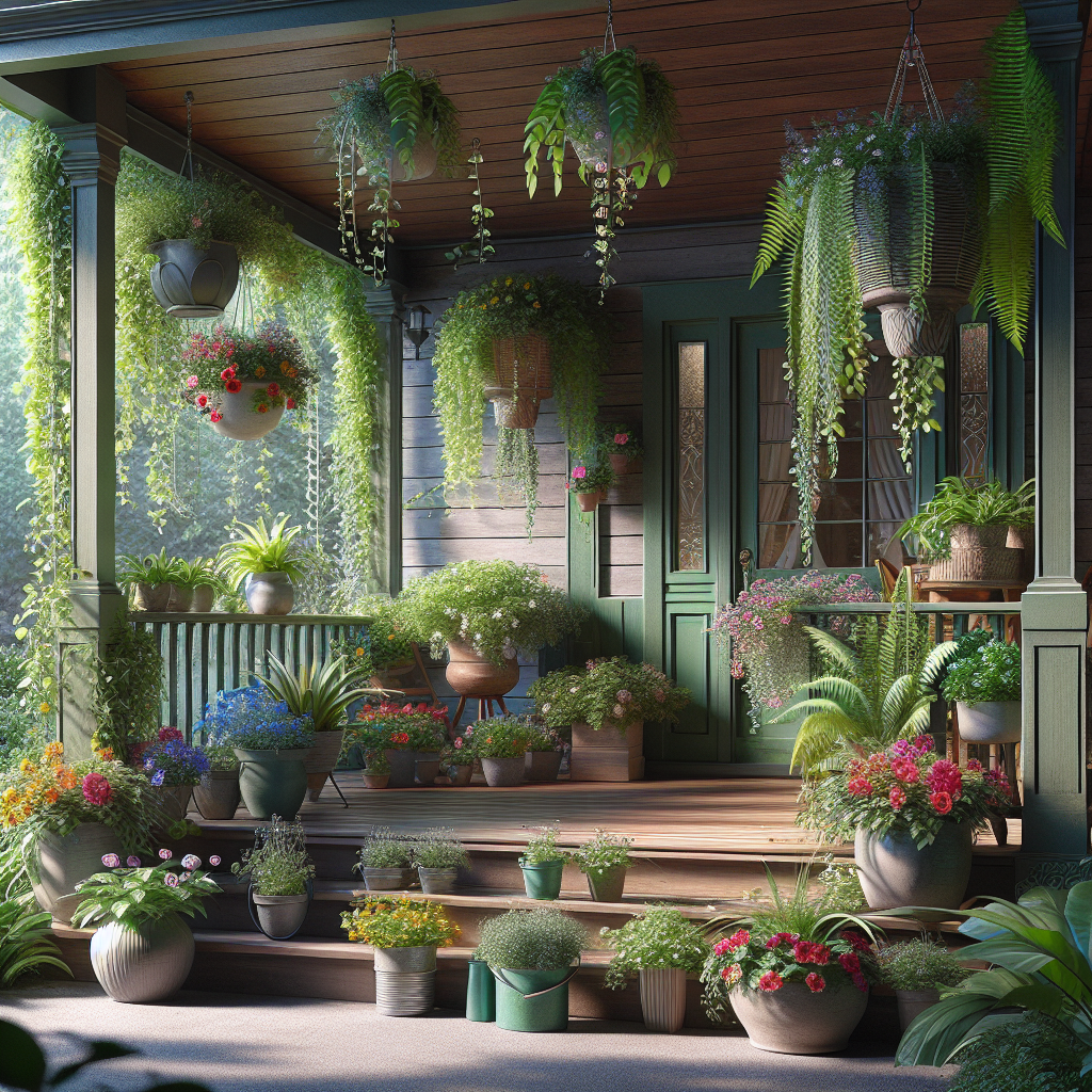 Container Plants to Brighten Up Your Porch