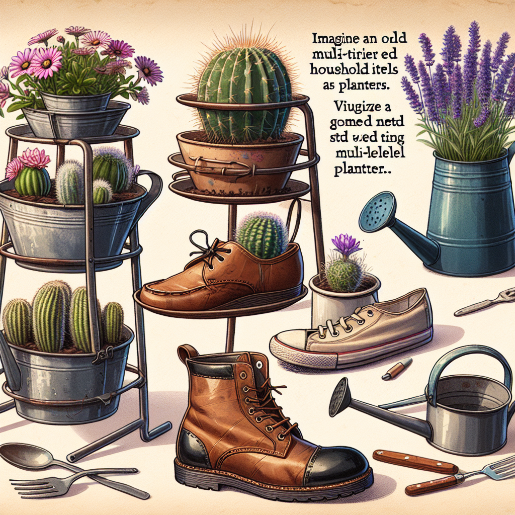 Creative Ideas for Repurposing Household Items as Planters