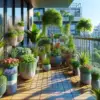 Designing a Stunning Balcony Garden with Containers