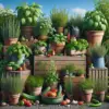 Growing Herbs and Vegetables in Containers