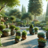 Enhancing Outdoor Ambiance Through Strategic Pot Placement
