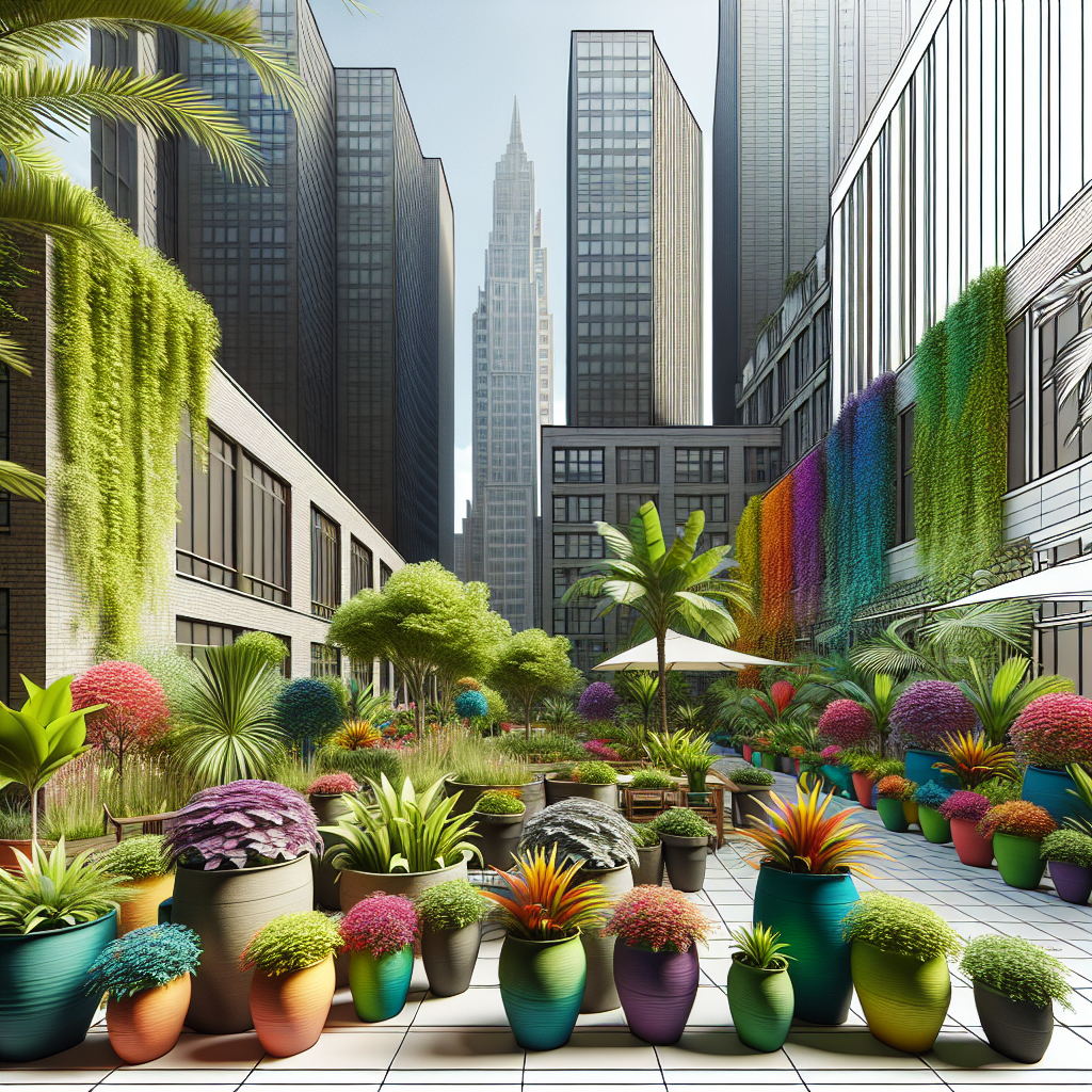 Transform Your Urban Oasis with Vibrant Patio Pots