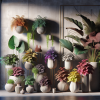 Color Themed Plant Combinations for Stylish Containers