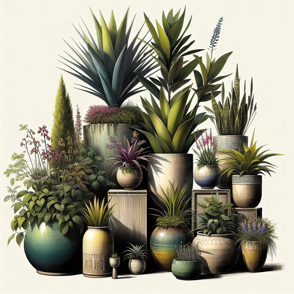 Design Ideas for Stunning Container Arrangements