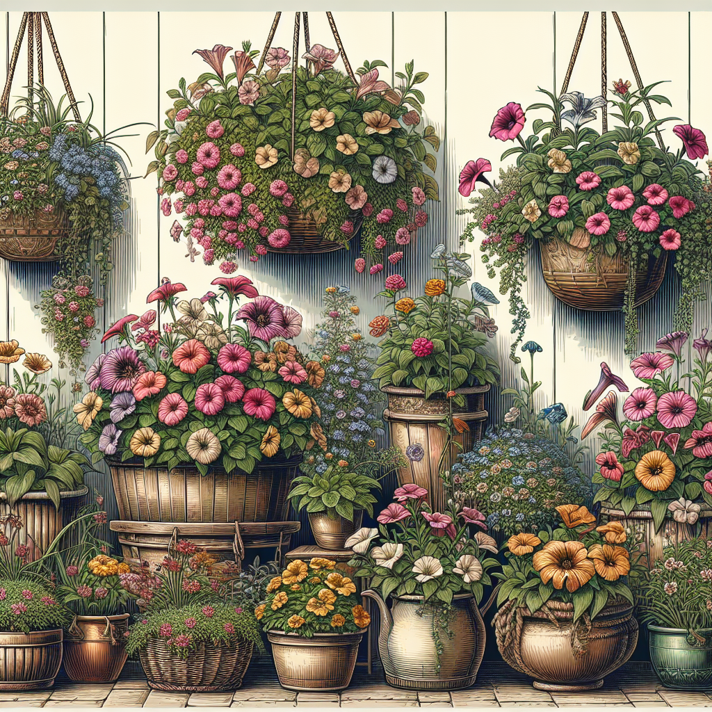 How to Care for Blooming Beauties in Baskets and Pots