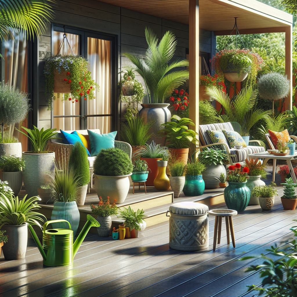 Tips for Thriving Container Gardens on Your Patio